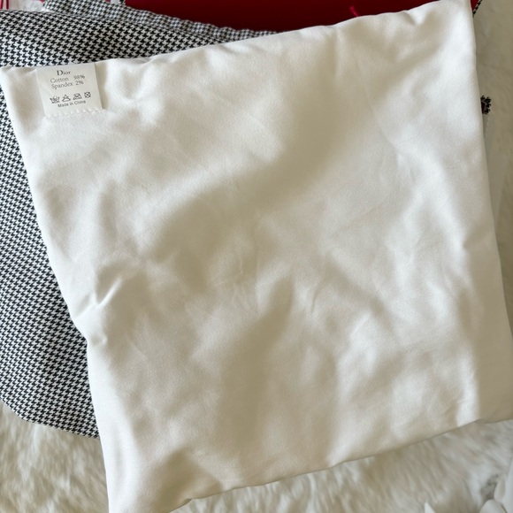 NEW Dior Bundle Houndstooth Gift Box Drawstring Pouch Bag Cosmetic Pillow - Picture 9 of 16